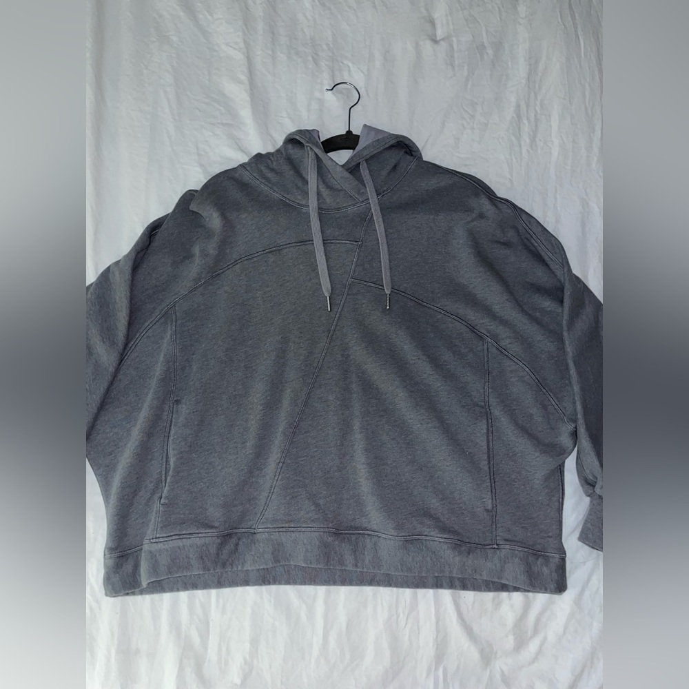 Gray lululemon oversized hoodie